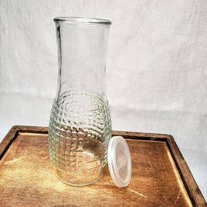 SALE!!! Good Seasons Dressing Vintage Glass Cruet With Original Lid